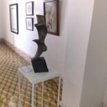 Sculpture titled "Equilibrio" by Alvaro Hernadez Reyes, Original Artwork, Wood