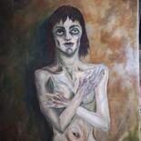 Pintura titulada "Spiritüel antic nude" por Cpus, Obra de arte original, Oleo