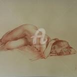 Drawing titled "Sweet sleeping" by Daniela Protopapa, Original Artwork, Other