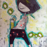 绘画 标题为“Limonada” 由Eva Hidalgo, 原创艺术品, 丙烯 安装在artwork_cat.上