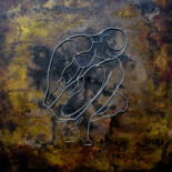 "Re-naissance dans l…" başlıklı Tablo Elodie Bedon (Garance Be.) tarafından, Orijinal sanat, Akrilik