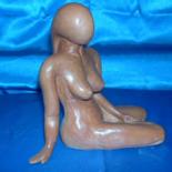 Sculpture titled "Assise" by Lionel Ibanez, Original Artwork