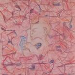 Disegno intitolato ""ETERNAL BIRTH"" da Jonathan Singer, Opera d'arte originale, Matita