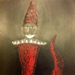 Drawing titled "PULCINELLA" by Kuky, Original Artwork, Other