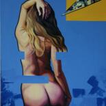 Peinture intitulée "The birth of Venus" par Luis Angel Leiva, Œuvre d'art originale, Huile