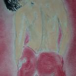 Disegno intitolato "Muse dos nu" da Maïlet Abida, Opera d'arte originale, Pastello