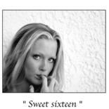 Fotografia zatytułowany „Sweet sixteen” autorstwa Marc Acquaviva, Oryginalna praca