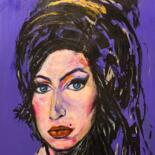 Peinture intitulée "My Amy" par Marcia Bunn, Œuvre d'art originale, Acrylique