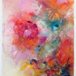Pittura intitolato "# Bloom 08" da Marianne Quinzin, Opera d'arte originale, Olio