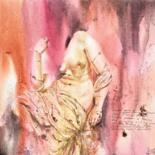 Painting titled "Venus" by Mariya Volynskih, Original Artwork, Watercolor