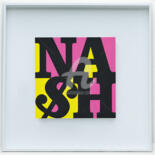 Schilderij getiteld "NA$H" door Na$H, Origineel Kunstwerk, Acryl Gemonteerd op Houten paneel