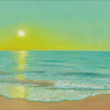 Pintura titulada "Coast" por Dmitry Bychkov, Obra de arte original, Oleo