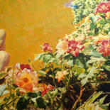 绘画 标题为“Arreglo Floral n°2” 由Paula Solís Burgos, 原创艺术品, 油