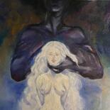제목이 "Demon"인 미술작품 Polina Boldueva로, 원작, 기름
