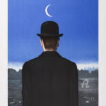 Prenten & gravures getiteld "Le Maitre D'Ecole" door René Magritte, Origineel Kunstwerk, Lithografie