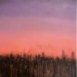 Peinture intitulée "Minimalism Sunset" par Romain Bellet, Œuvre d'art originale, Acrylique Monté sur Châssis en bois