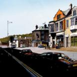 Painting titled "NORTHERN TOWN" by Ian H. Parry, Original Artwork