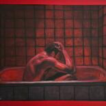 Pittura intitolato "Пустая ванна" da Sergej Trusin, Opera d'arte originale, Pastello