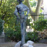 Sculpture titled "Lucy" by Sylvie Gallizio, Original Artwork, Metals