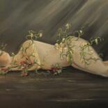 Pittura intitolato "Nature rest" da Tammy Gauthreaux, Opera d'arte originale, Olio Montato su Cartone