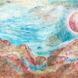 Pittura intitolato "Elevation" da Violeta Kom, Opera d'arte originale, Acrilico