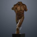 Sculpture intitulée "Phoebus" par Willem Botha, Œuvre d'art originale, Bronze