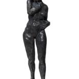Sculpture titled "Amandine" by Ybah, Original Artwork, Resin